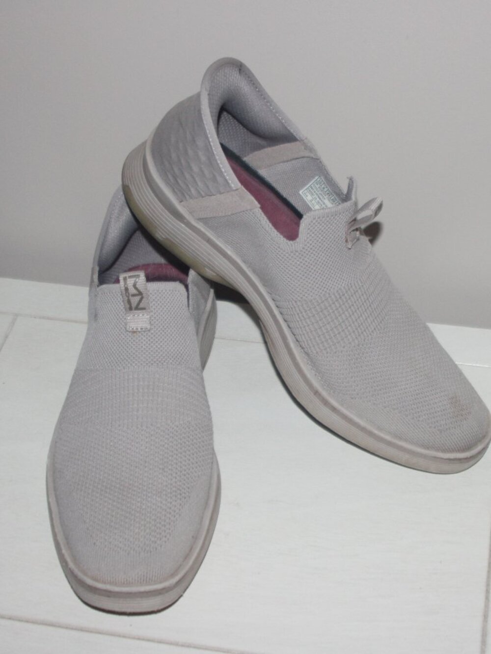10a MENS SKECHERS MARK NASON SLIP ON SHOES - 10 - TAN